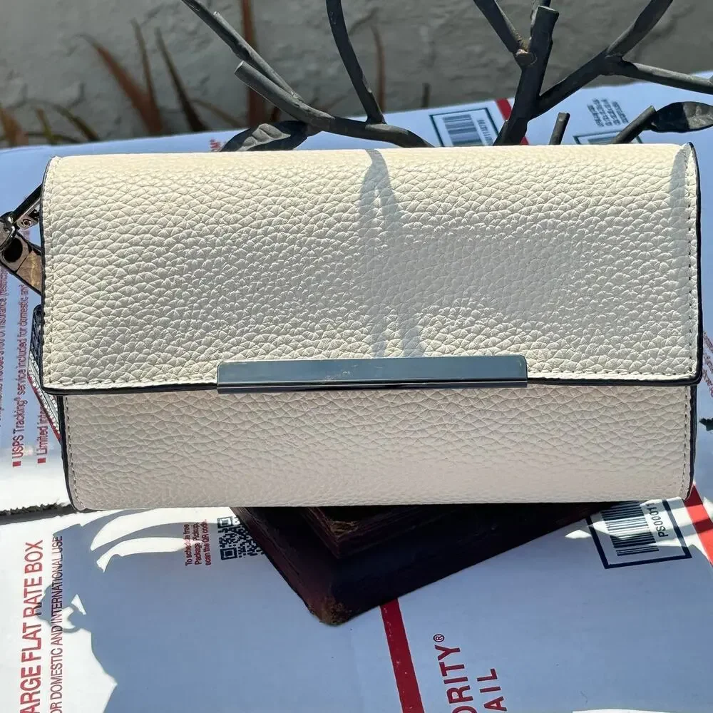 Off White Clutch Purse